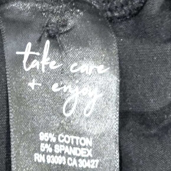 NIC+ZOE Black Convertible Sleeve Minimalist Pocket Shirt Dress  Size Medium - Picture 10 of 12